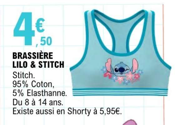 BRASSIÈRE LILO & STITCH