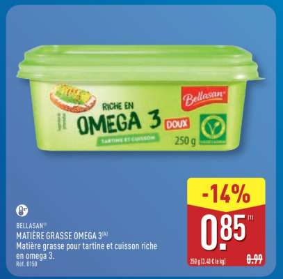 BELLASAN® MATIÈRE GRASSE OMEGA 3