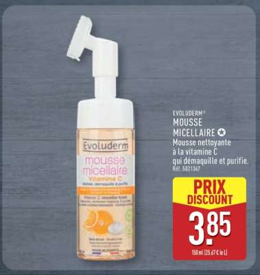 EVOLUDERM Mousse micellaire
