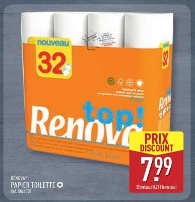 RENOVA® PAPIER TOILETTE