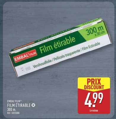 EMBAL' FILM® FILM ÉTIRABLE