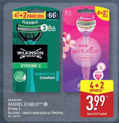 WILKINSON Rasoirs jetables XTREME 3