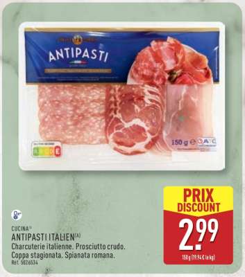 ANTIPASTI ITALIEN