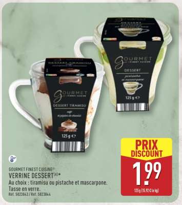 VERRINE DESSERT