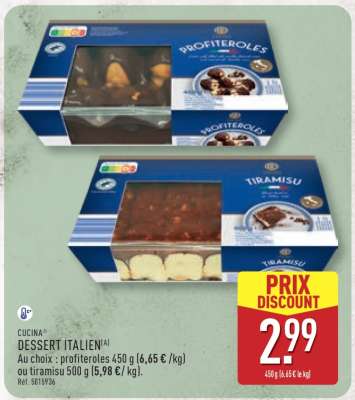 DESSERT ITALIEN