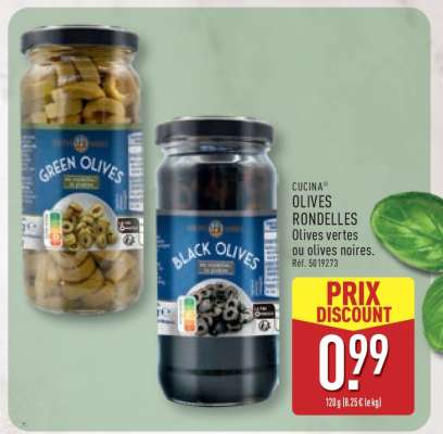 CUCINA OLIVES RONDELLES