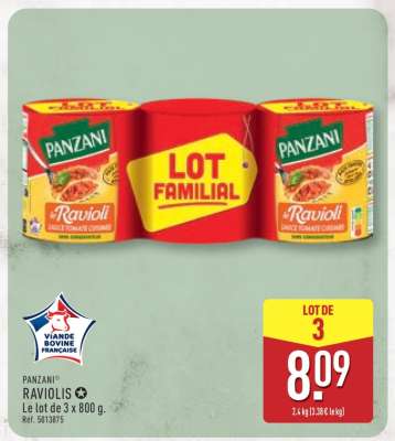 PANZANI RAVIOLIS