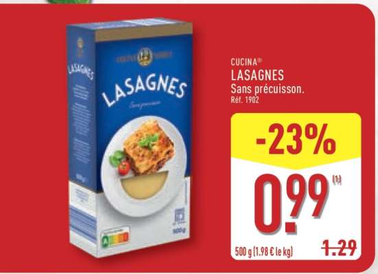 CUCINA LASAGNES