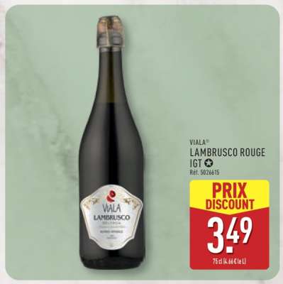 VIALA Lambrusco Rouge IGT