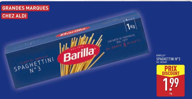 Barilla Spaghettini N°3