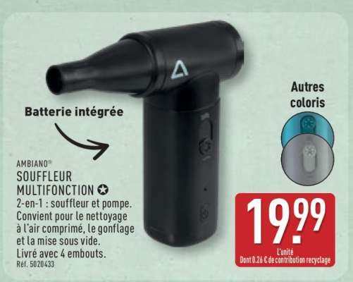 AMBIANO® SOUFFLEUR MULTIFONCTION
