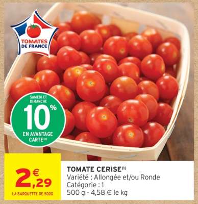 Tomate cerise