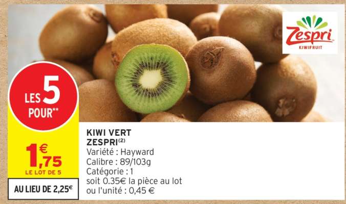 Kiwi Vert Zespri