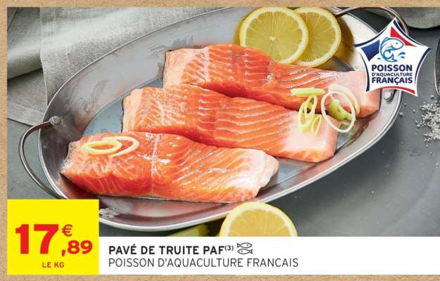 Pavé de Truite PAF
