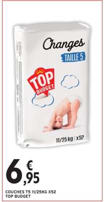 COUCHES T5 11/25KG X52