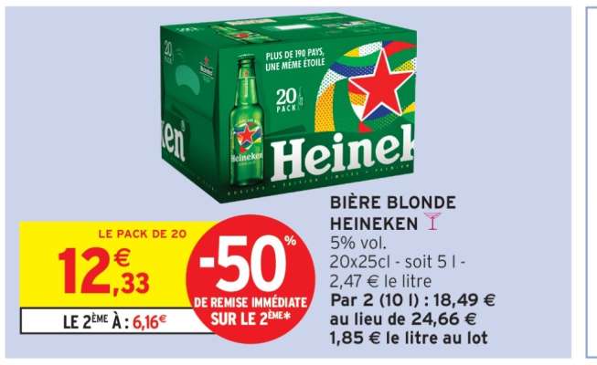 Bière Blonde Heineken*