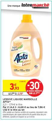 LESSIVE LIQUIDE MARSEILLE APTA
