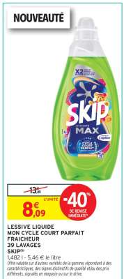 Lessive liquide