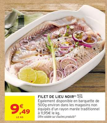 Filet De Lieu Noir