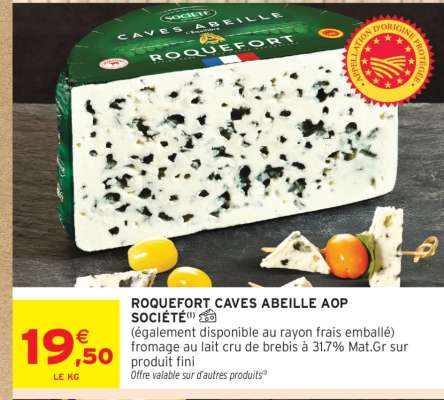 ROQUEFORT CAVES ABEILLE AOP SOCIÉTÉ