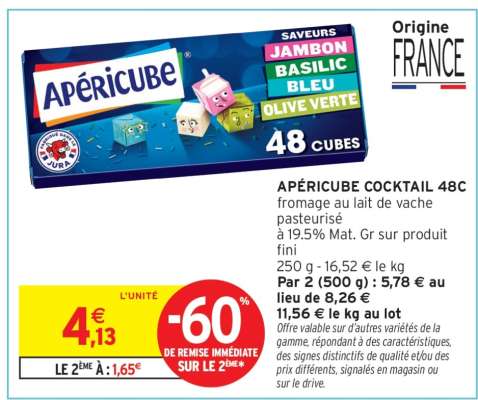 APÉRICUBE  COCKTAIL 48C