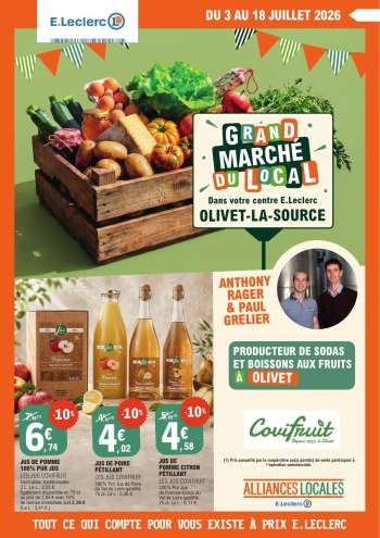 Catalogue E.Leclerc - 07/07/2026 - 18/07/2026.