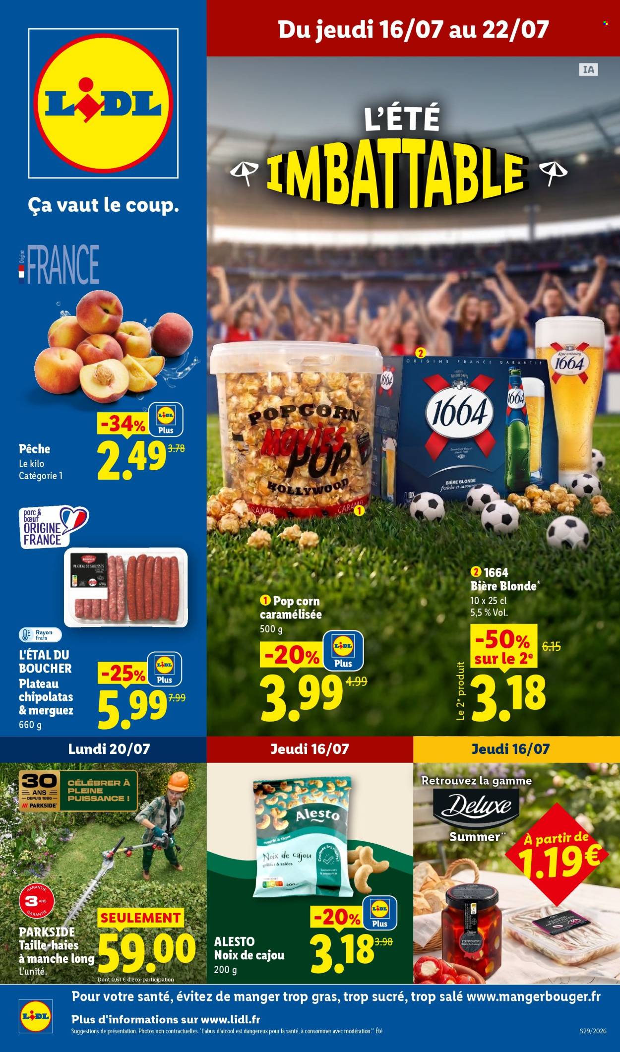 Catalogue Lidl - 16/07/2026 - 22/07/2026. Page 1
