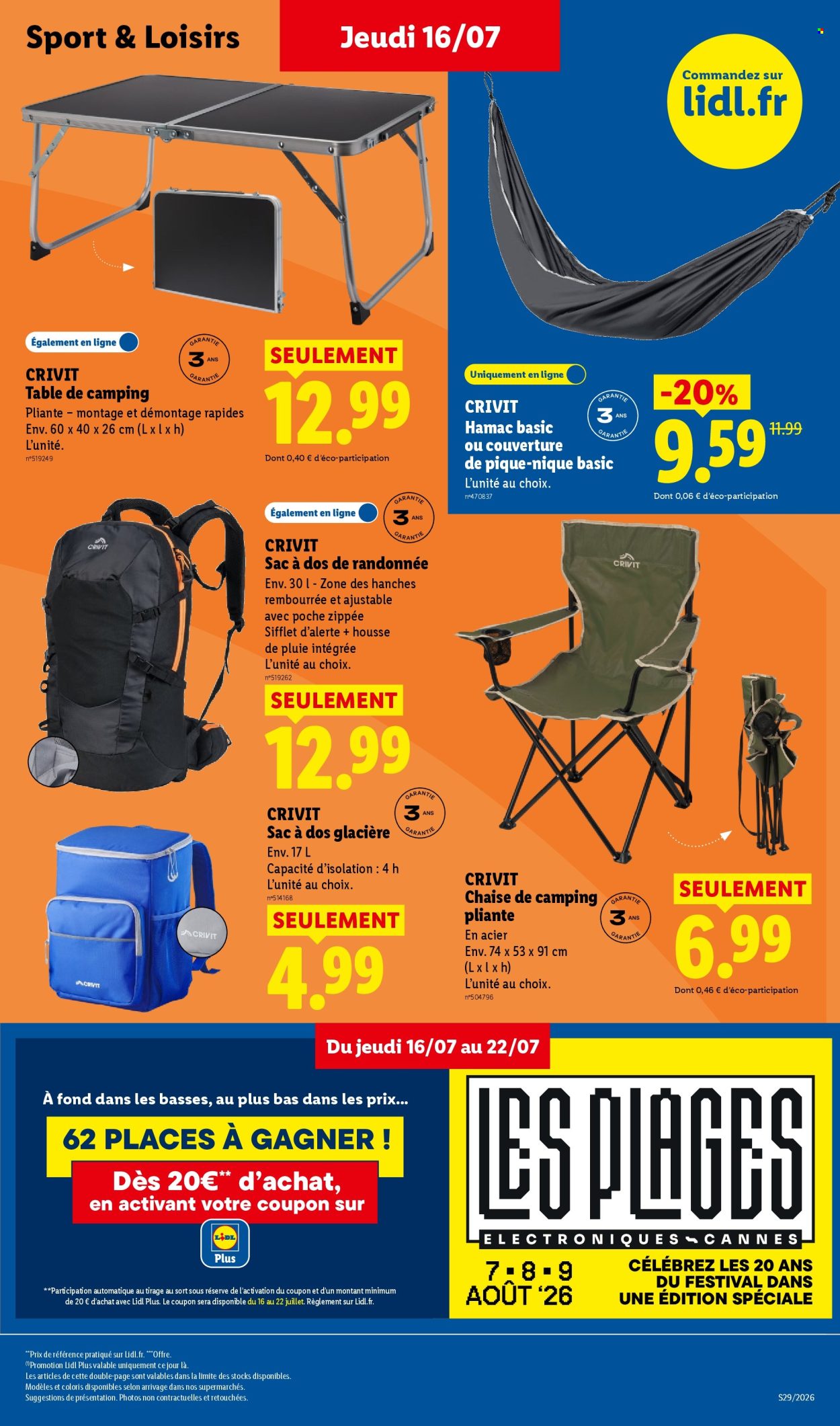 Catalogue Lidl - 16/07/2026 - 22/07/2026. Page 29
