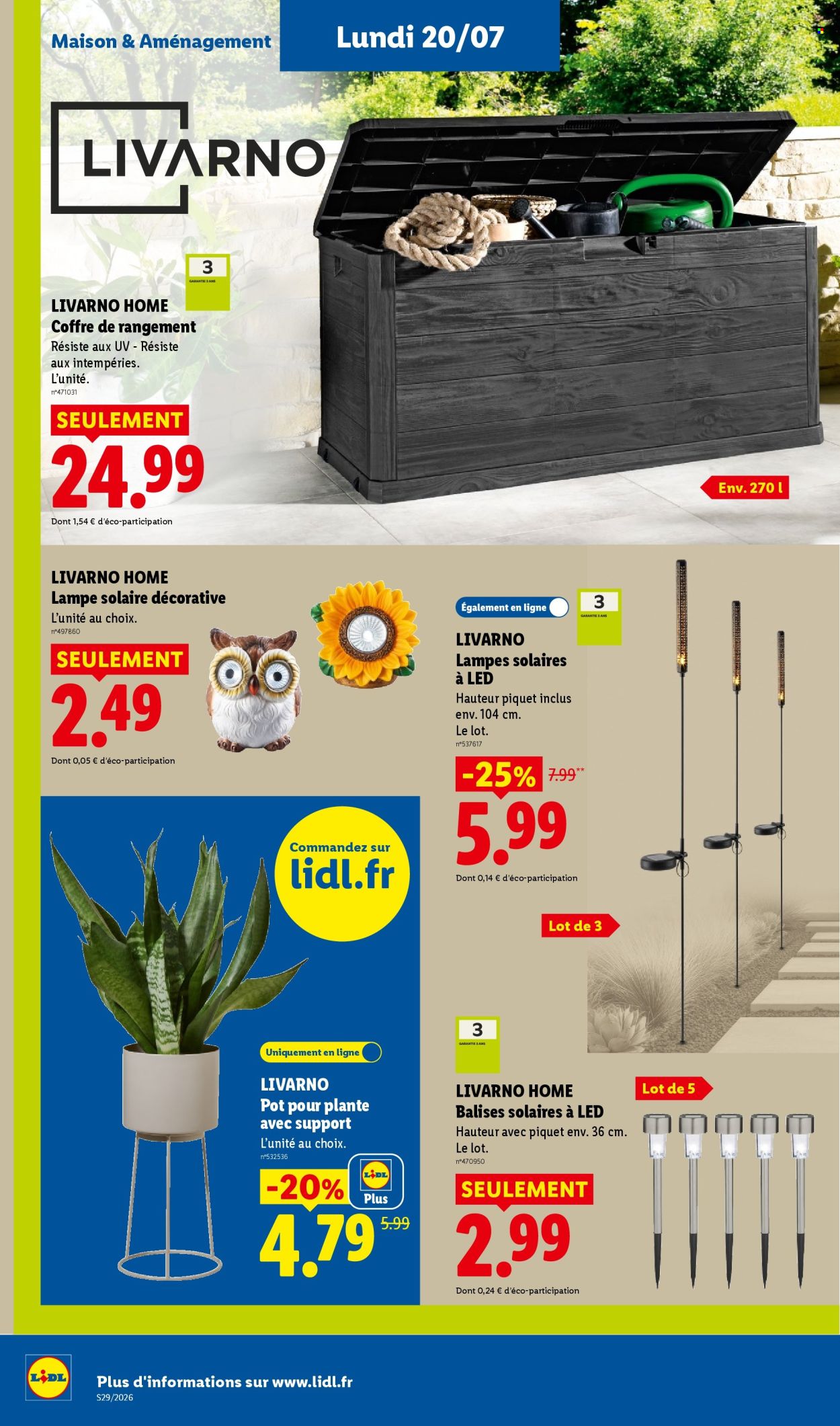 Catalogue Lidl - 16/07/2026 - 22/07/2026. Page 50