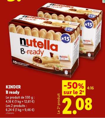 KINDER B ready