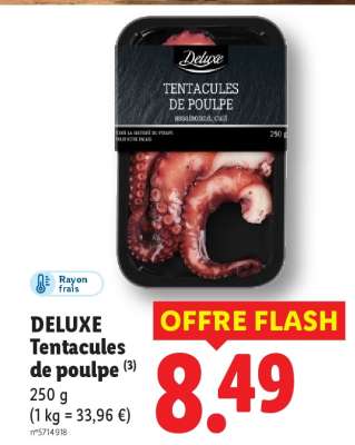 DELUXE Tentacules de poulpe