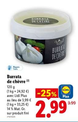Burrata De Chèvre