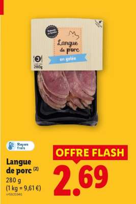Langue de porc