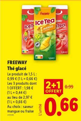 FREEWAY Thé glacé