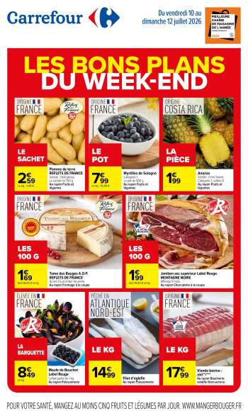 Catalogue Carrefour Hypermarchés - 10/07/2026 - 12/07/2026.