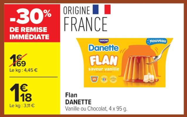Flan DANETTE