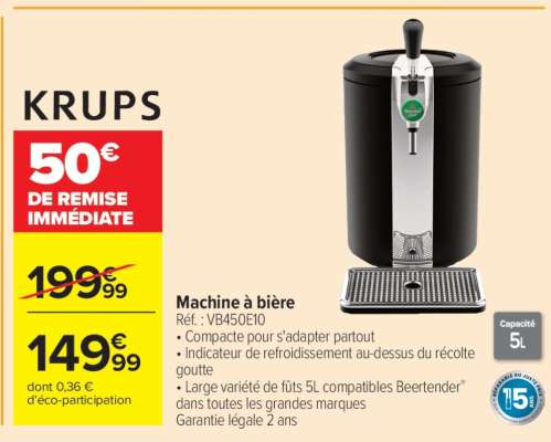 KRUPS Machine à bière