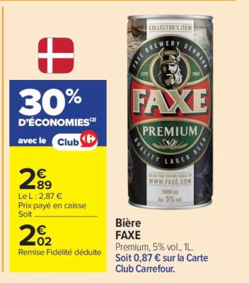 Bière FAXE