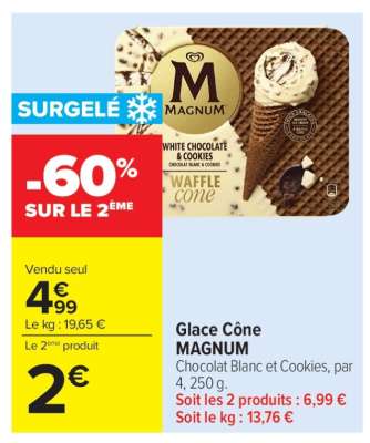 Glace Cône MAGNUM