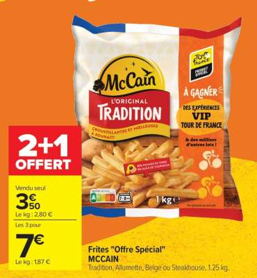 Frites "Offre Spécial"