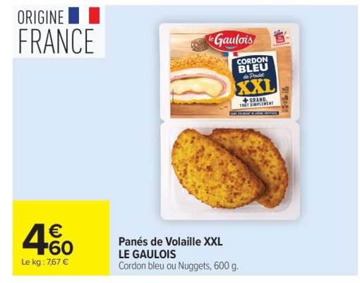 Panés de Volaille XXL LE GAULOIS