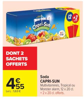 Soda Capri Sun