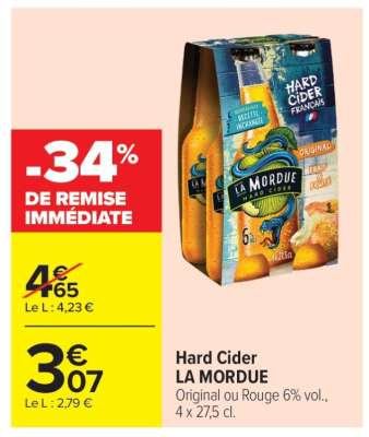 Hard Cider La Mordue