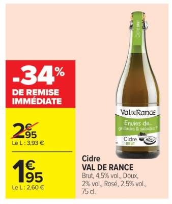 CIDRE VAL DE RANCE