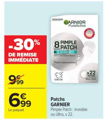Patchs GARNIER
