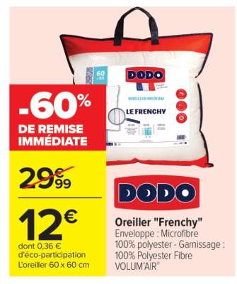 Oreiller "Frenchy"