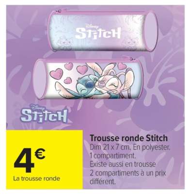 Trousse ronde Stitch