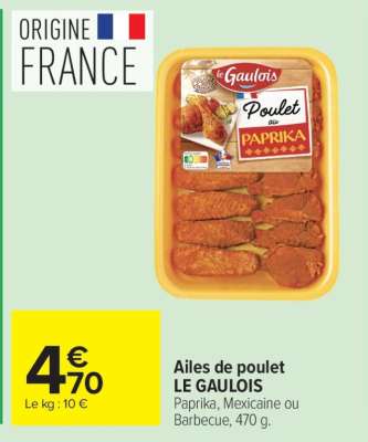 Ailes De Poulet Le Gaulois
