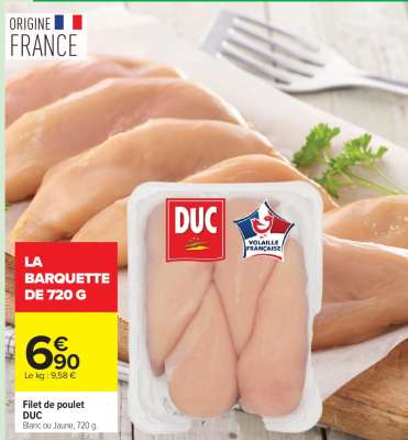 Filet de Poulet DUC