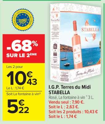 I.G.P. Terres du Midi STABELLA